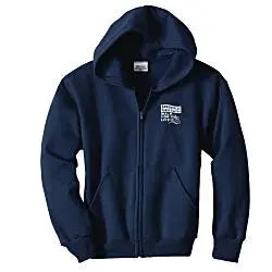 Hanes ComfortBlend Full-Zip Sweatshirt - Youth - Screen