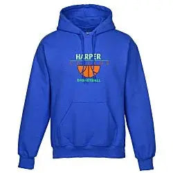 Gildan 50/50 Heavyweight Hoodie - Applique Felt
