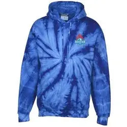 Tie-Dye Hoodie - Embroidered