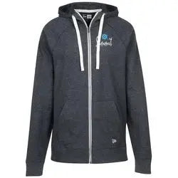 New Era Sueded Cotton Full-Zip Hoodie - Men's - Embroidered