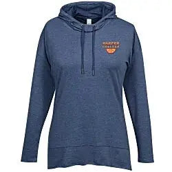District Lightweight Terry Hoodie - Ladies' - Embroidered