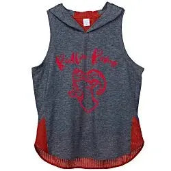 Squad Tri-Blend Wicking Hooded Tank Top - Ladies'