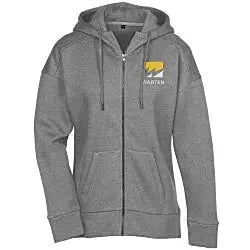 Perfect Blend Full-Zip Hoodie - Ladies' - Embroidered