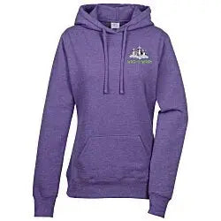 Fashion Pullover Hooded Sweatshirt - Ladies' - Embroidered