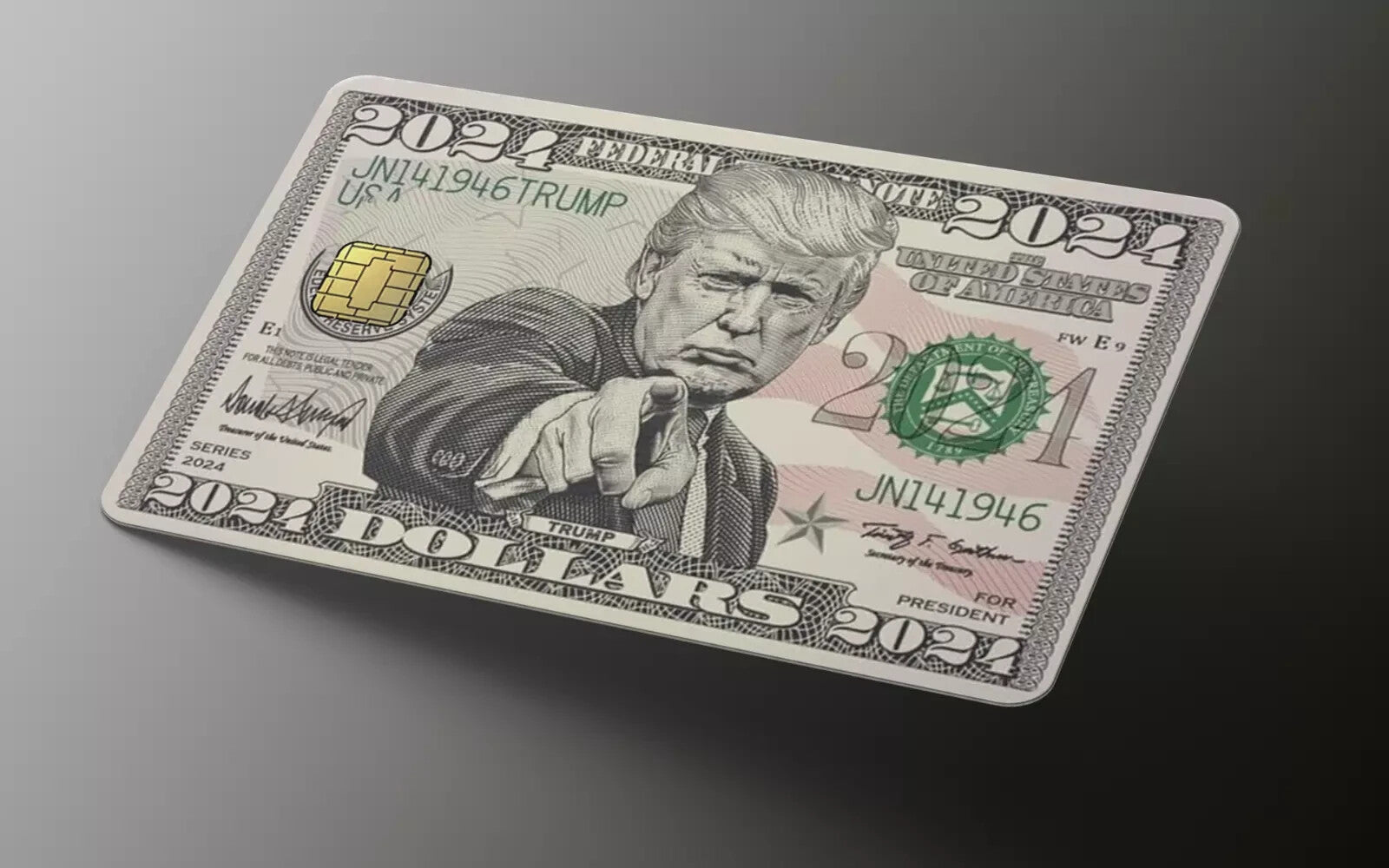 Trump 2024 Credit Card Bill Skin, Debit Card Covering - 50 pack of card skins Any Custom Product