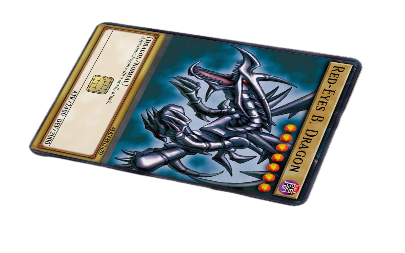 Anime Monster Card Skin for Credit & Debit | TCG Style Sticker | Matte - 6 Pack Anycustomproduct.com