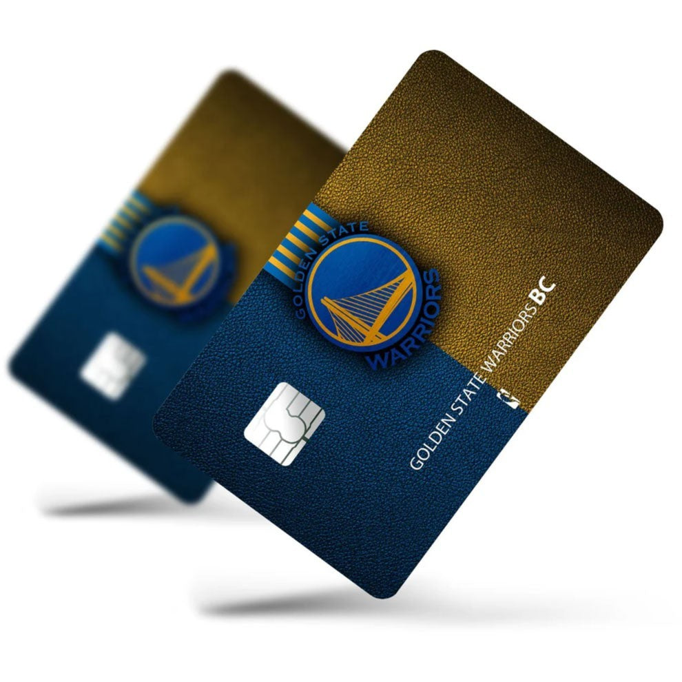 4 Pack Golden State Warriors Credit Card Skin Set NBA Basketball Fan Decal Lot Unbranded/Generic