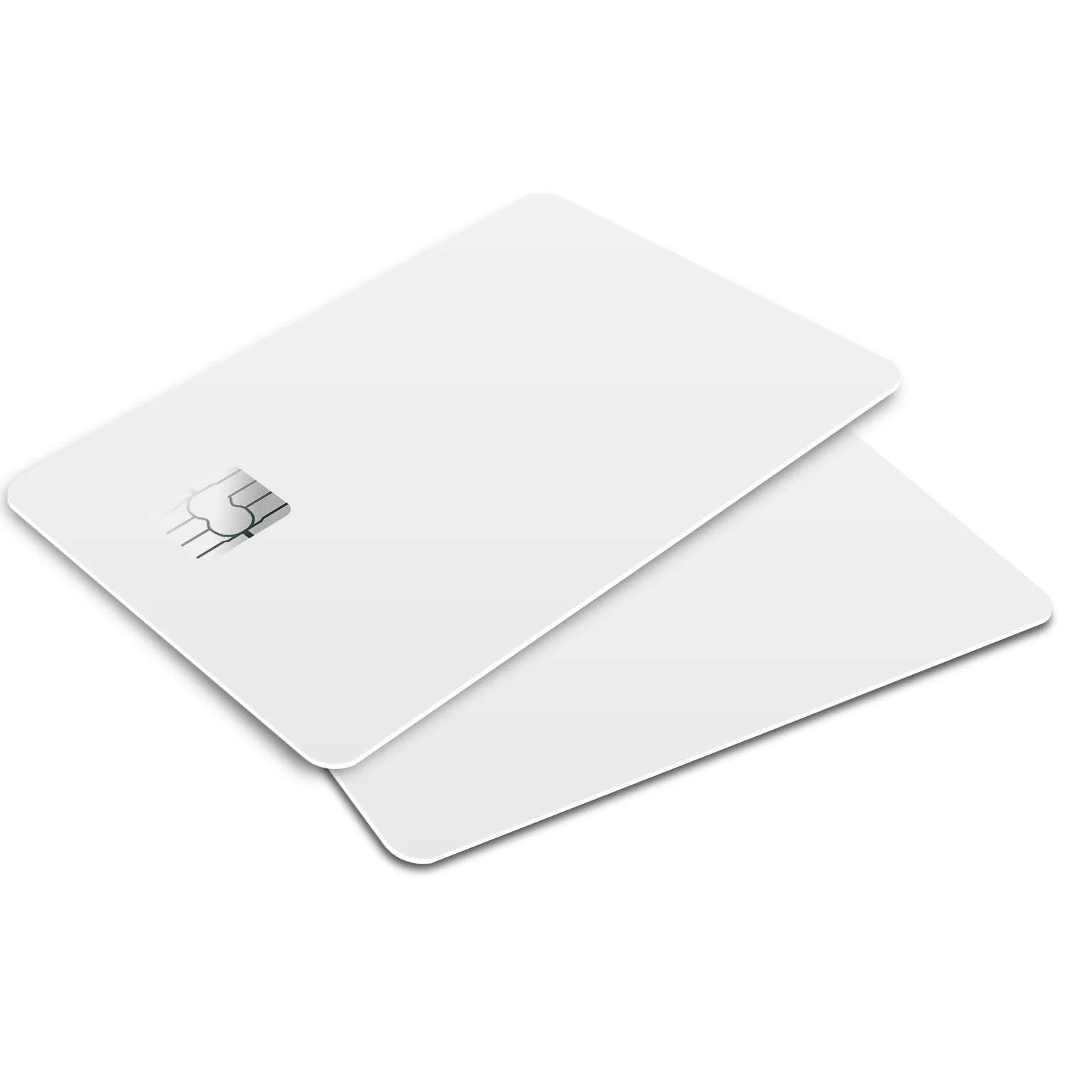 4-Pack Avalanche White Credit Card Skin Solid Vinyl Decal Sticker Cover All Cuts Any Custom Product