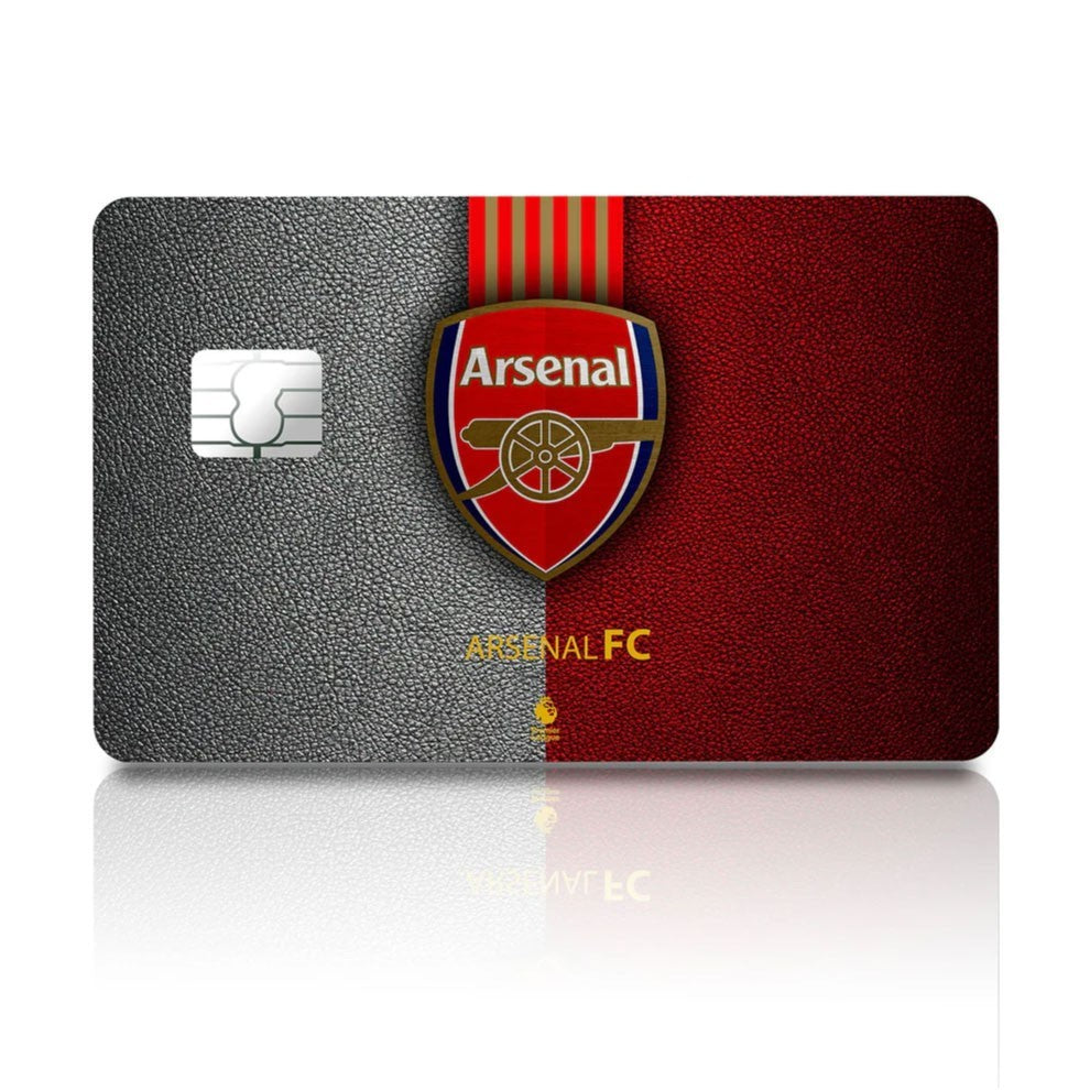 Arsenal Fan Inspired Credit Card Skin Football Soccer Gunners Decal Sticker Unbranded/Generic