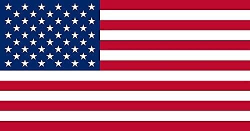 American Flag 2" Helmet USA Vinyl Sticker Decals (6 Pieces) Any Custom Product