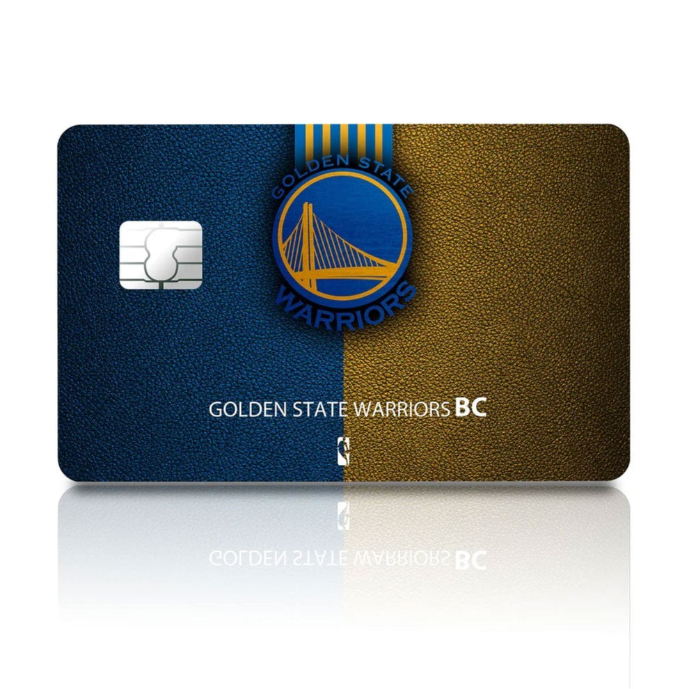 4 Pack Golden State Warriors Credit Card Skin Set NBA Basketball Fan Decal Lot Unbranded/Generic