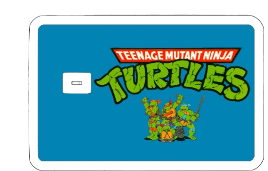 TMNT Credit Card Skin (6-Pack) | Teenage Mutant Ninja Turtles Sticker Variety Pa TMNT