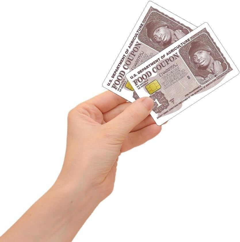 Credit Card Skins Food Stamp EBT Card Sticker Tyrone Biggums 2-Pack Any Custom Product