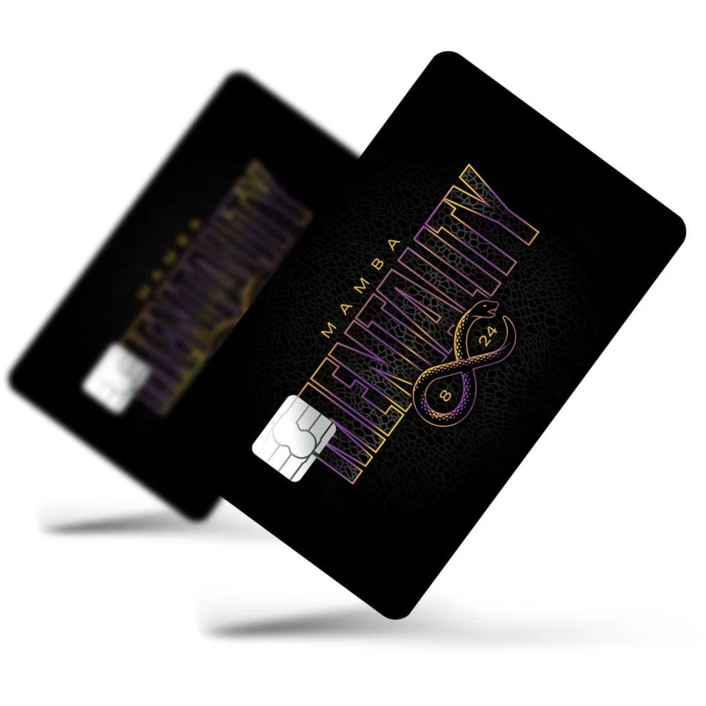 4 Pack Kobe Bryant Mamba Mentality Credit Card Skin Lakers NBA Decal 4X Set Unbranded/Generic