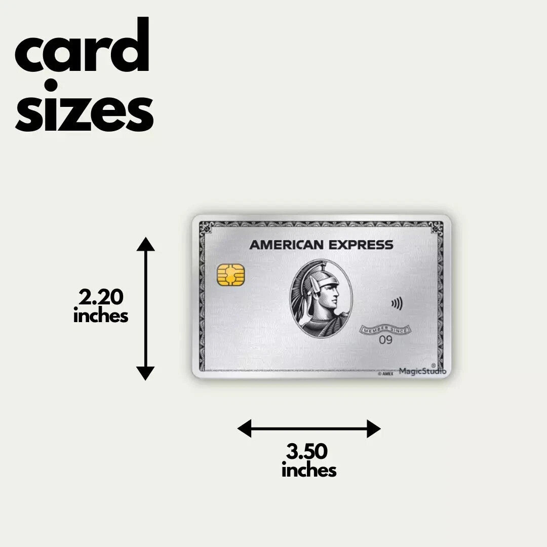 AMEX Credit Card Skin, Debit Card Skin Sticker Sticker AE Vinyl Black Gold Any Custom Product