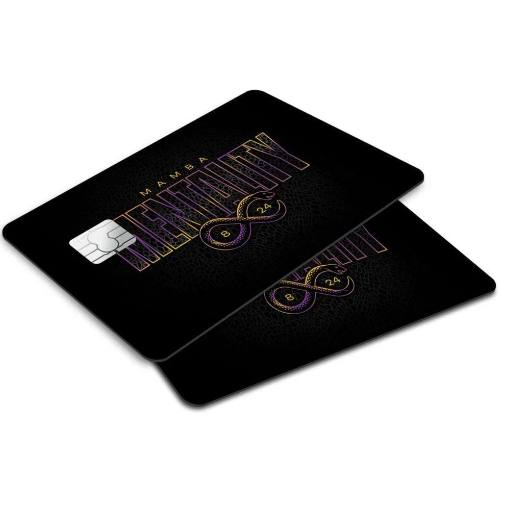 4 Pack Kobe Bryant Mamba Mentality Credit Card Skin Lakers NBA Decal 4X Set Unbranded/Generic