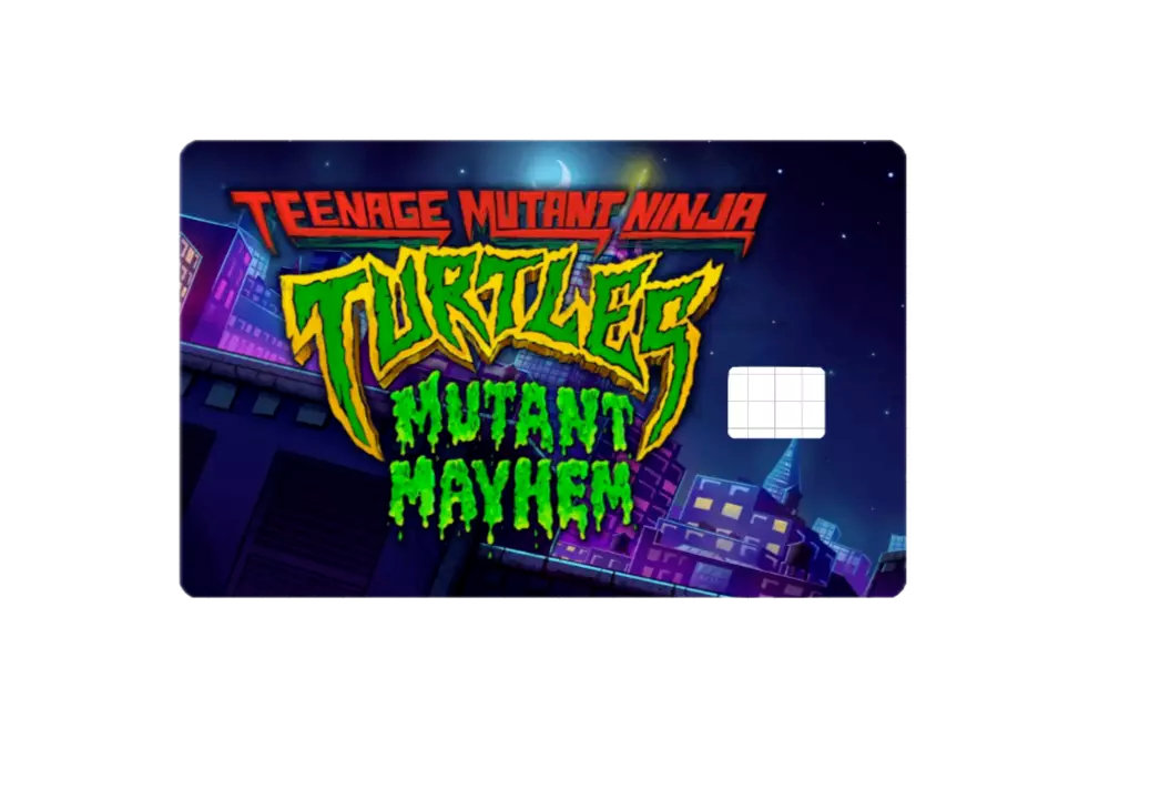 TMNT Credit Card Skin (6-Pack) | Teenage Mutant Ninja Turtles Sticker Variety Pa TMNT
