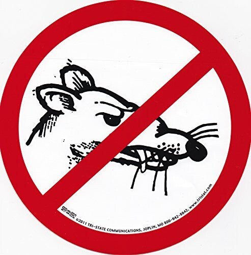 No Rats Hardhat Stickers Funny Sticker Packs Fun Decals 5 Pack Any Custom Product