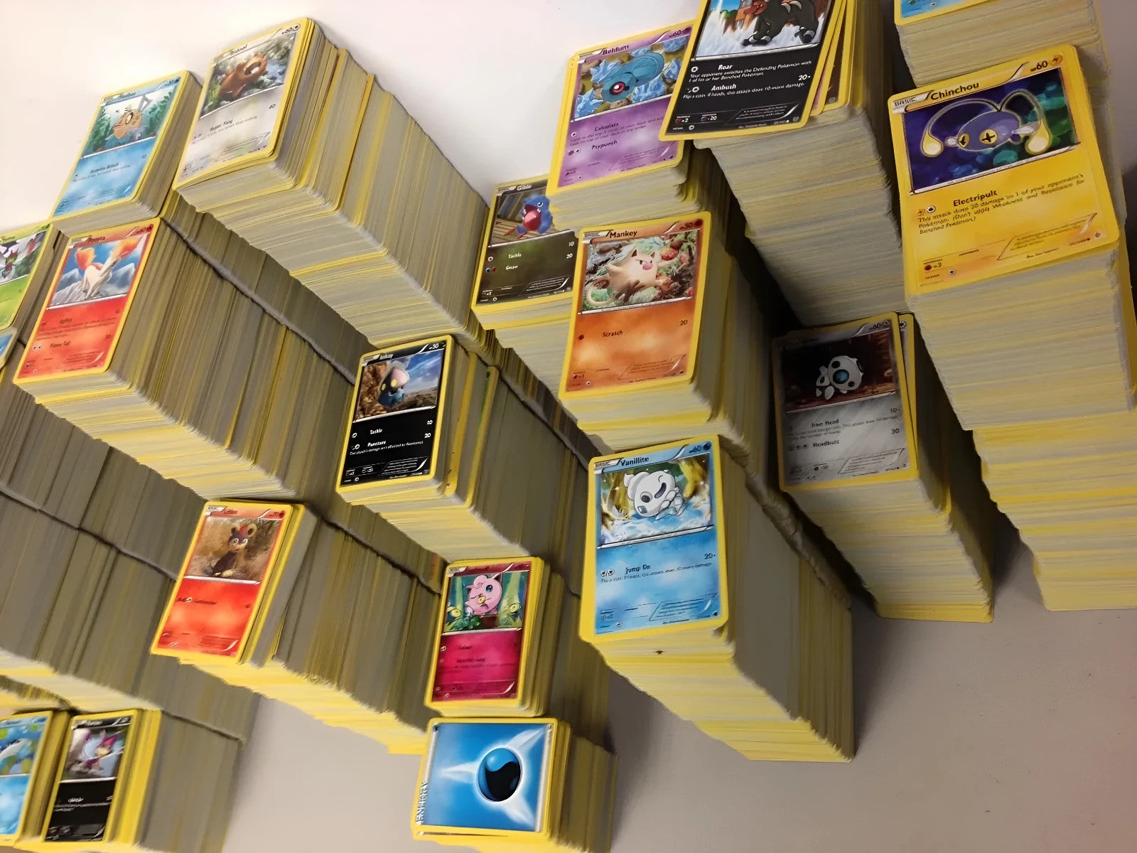 Pokemon TCG: 40 Card Lot with 5 Holo & Reverse Holo Cards - Pokemon Bulk Cards Anycustomproduct.com