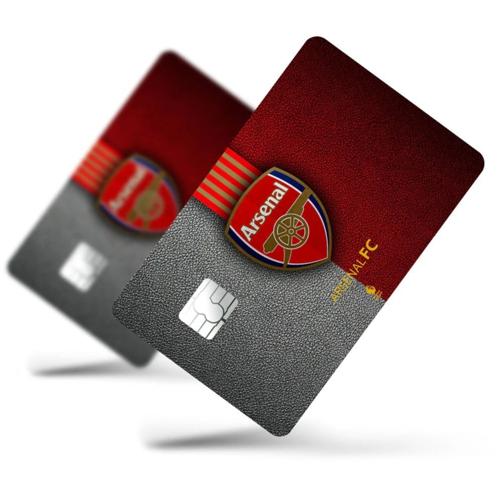 Arsenal Fan Inspired Credit Card Skin Football Soccer Gunners Decal Sticker Unbranded/Generic