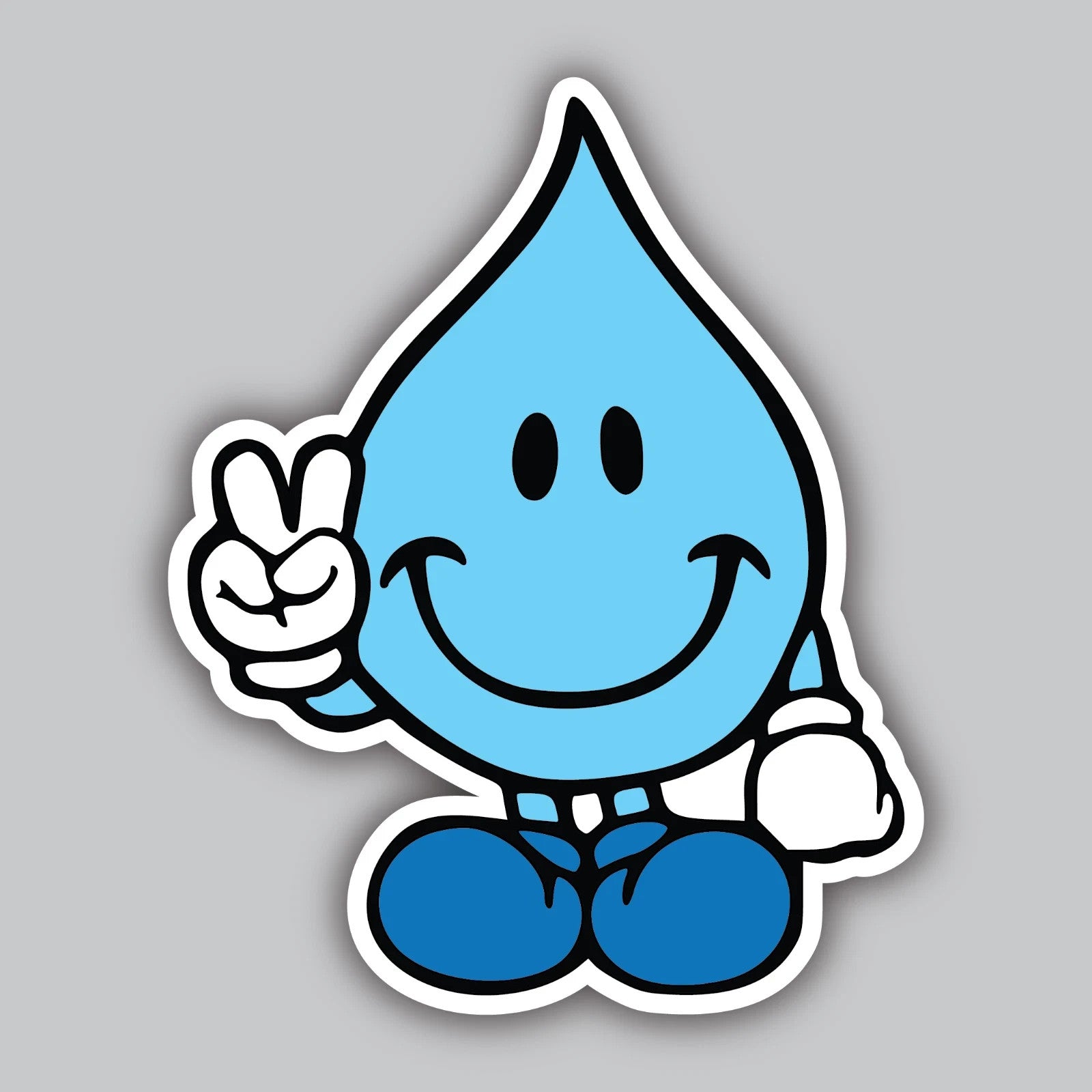 World Industries Wet Willy Sticker 4" Vinyl Decal Skateboard Retro 90s World Industries