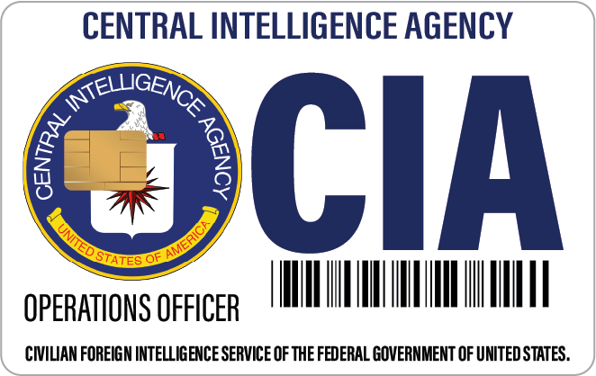 6-Pack ICE CIA FBI Credit Card Skin Sticker Bundle - Cardskin Gift Set Parody Unbranded/Generic