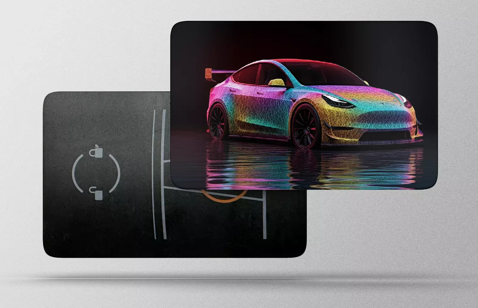Custom Tesla Key Card Sticker Set of 8 - Create Your Own Tesla Key Card Covers Tesla