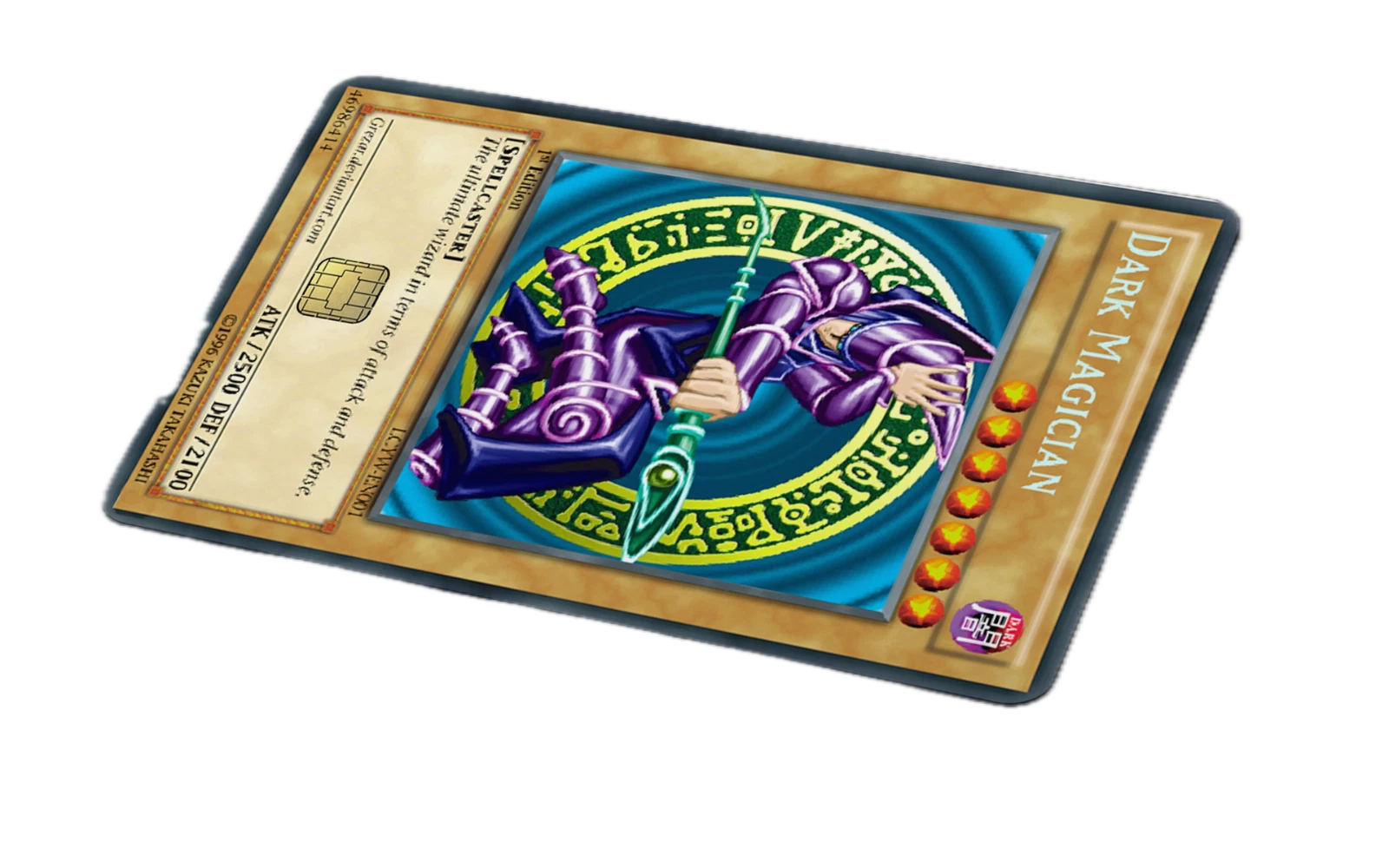 Anime Monster Card Skin for Credit & Debit | TCG Style Sticker | Matte - 6 Pack Anycustomproduct.com