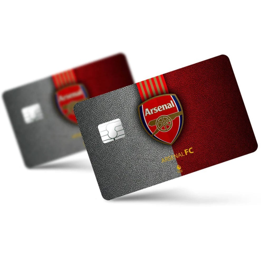 Arsenal Fan Inspired Credit Card Skin Football Soccer Gunners Decal Sticker Unbranded/Generic
