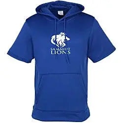 Wicking Fleece Short Sleeve Hoodie