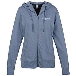 District Lightweight French Terry Full-Zip Hoodie - Ladies'
