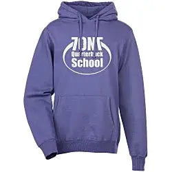 Principle Pigment-Dyed Hooded Sweatshirt - Screen