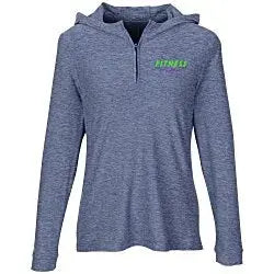Antigua Daybreak 1/4-Zip Hooded Pullover - Ladies'