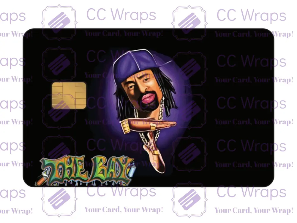 Mac Dre Bay Area Custom Vinyl Credit Card Sticker
