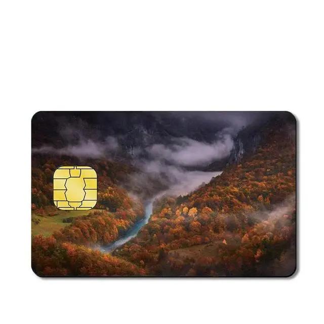 Nature Custom Vinyl Credit Card Sticker