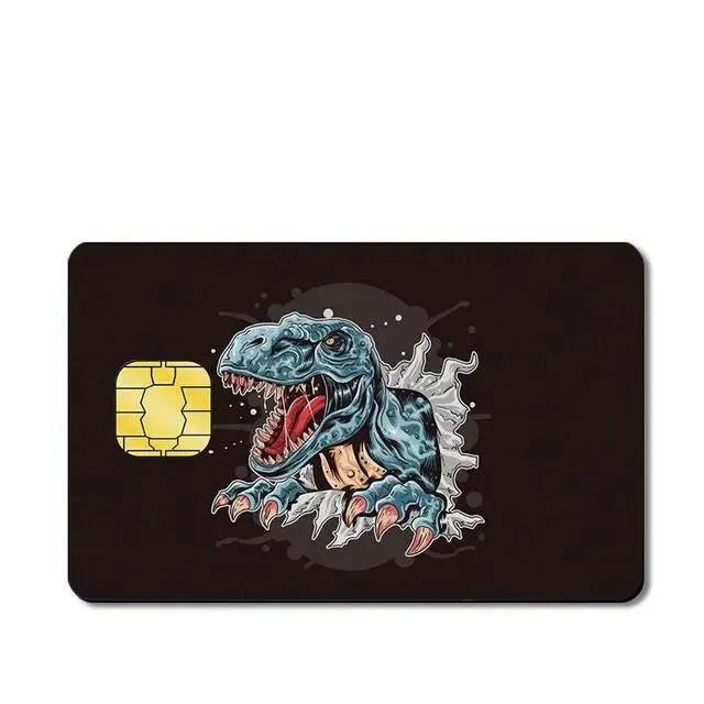 T-REX Custom Vinyl Credit Card Sticker