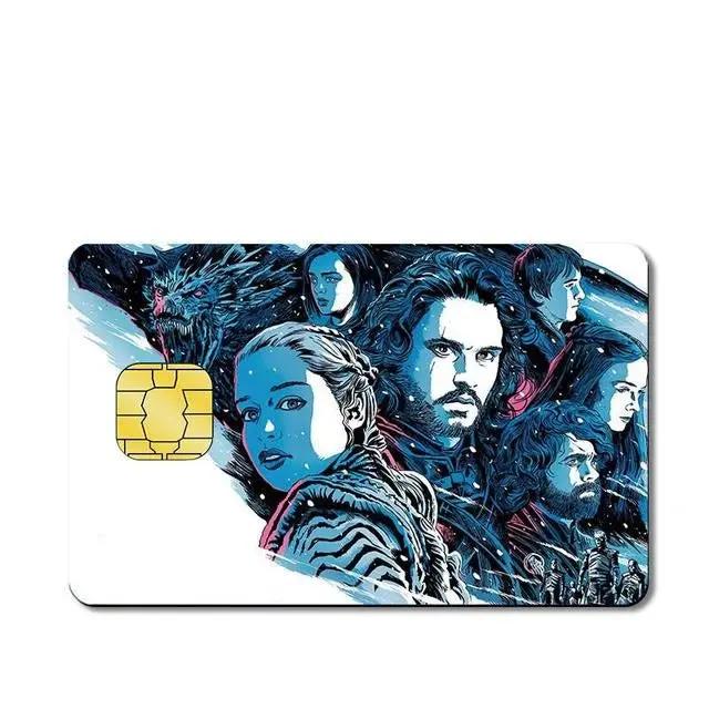 GAME of Thrones Custom Vinyl Credit Card Sticker