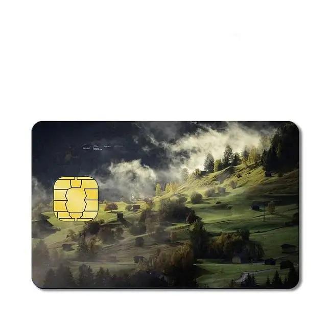 NATURE Custom Vinyl Credit Card Sticker