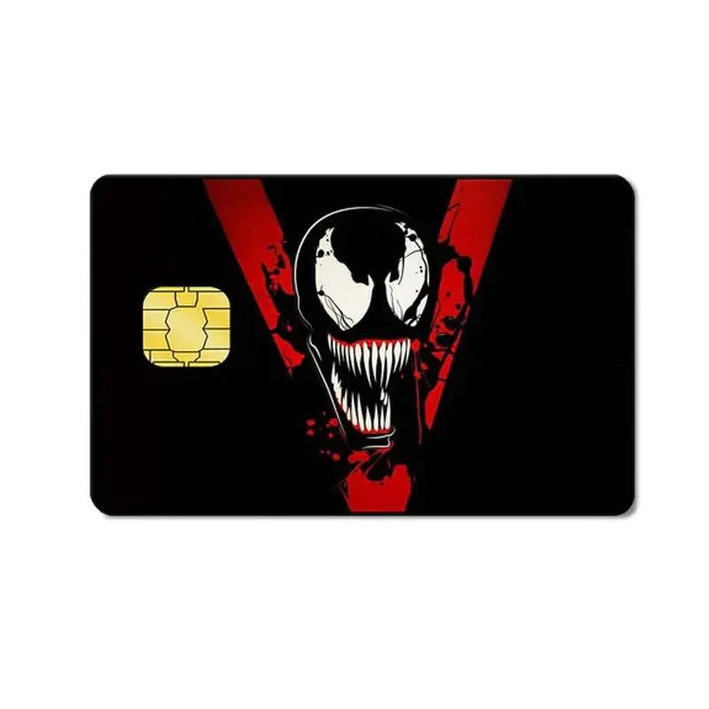 Venom Custom Vinyl Credit Card Sticker