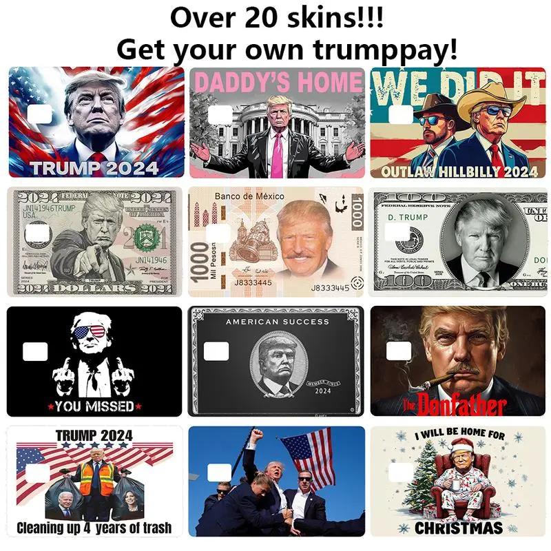 Trump Combination Pack Vinyl Credit Card Sticker