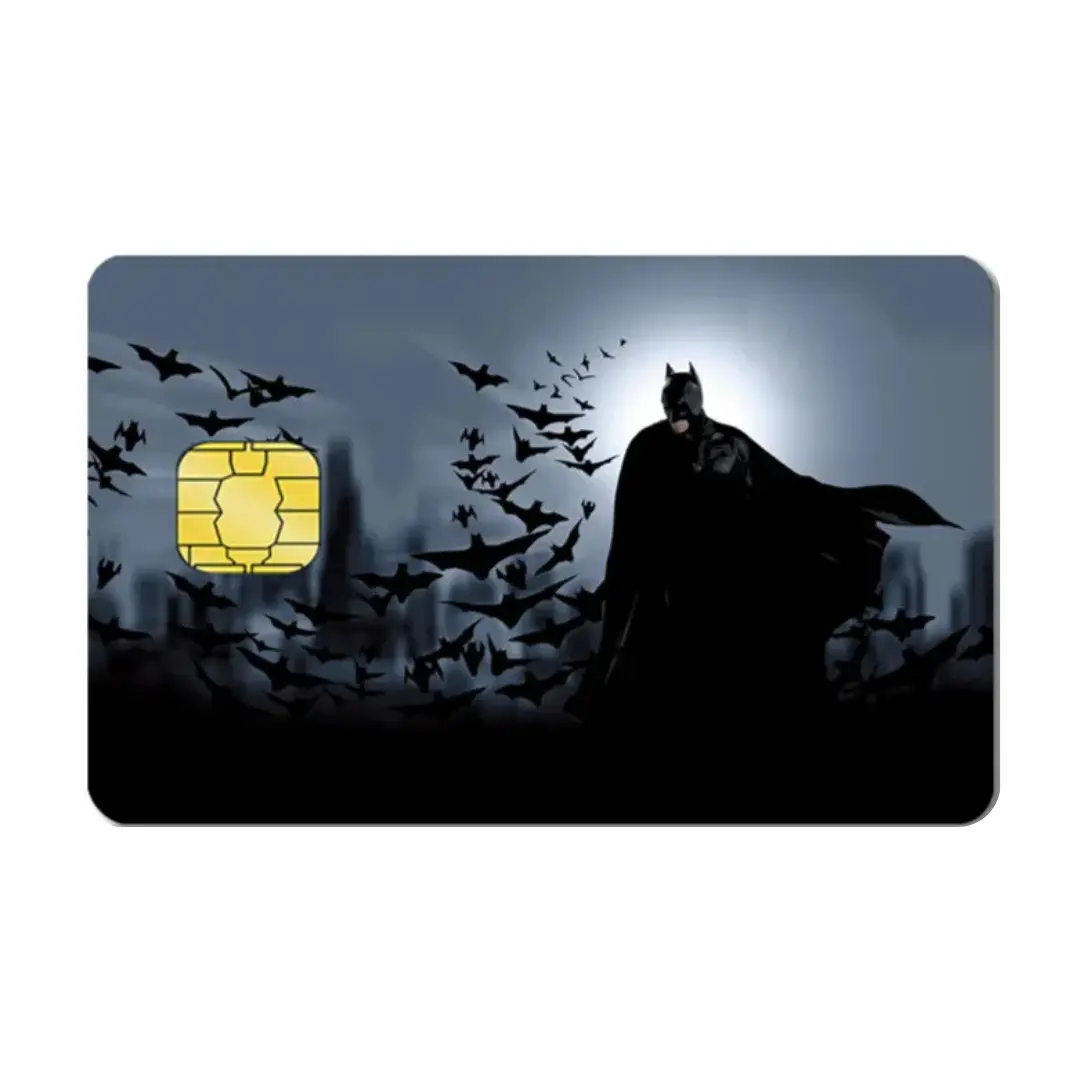 Dark Knight Rises Custom Vinyl Credit Card Sticker